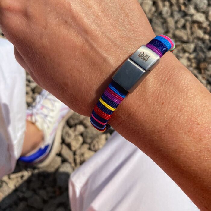 Sportowa bransoleta handmade z linek Olca, MonEgo - obrazek 3