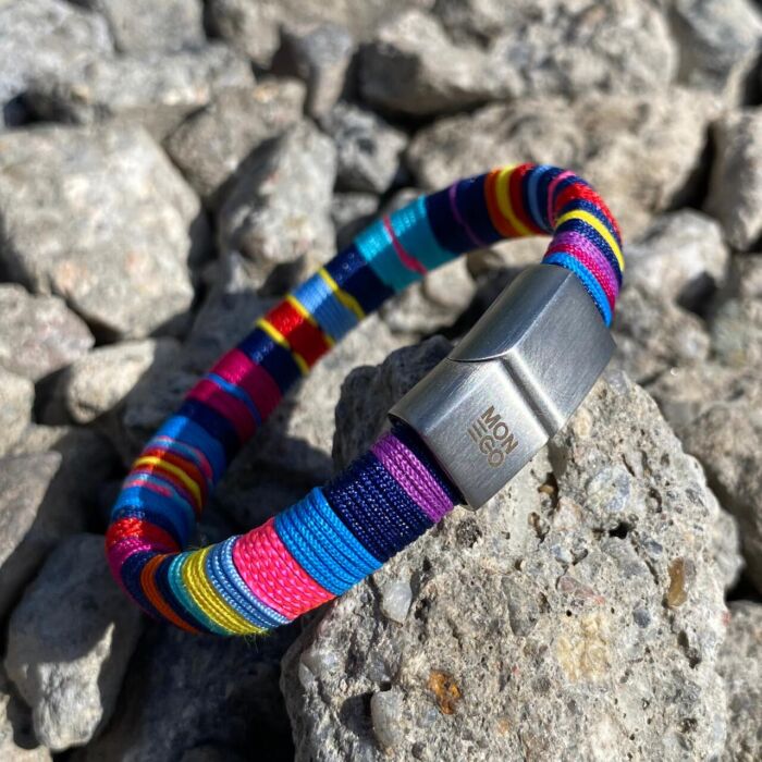 Sportowa bransoleta handmade z linek Olca, MonEgo - obrazek 4