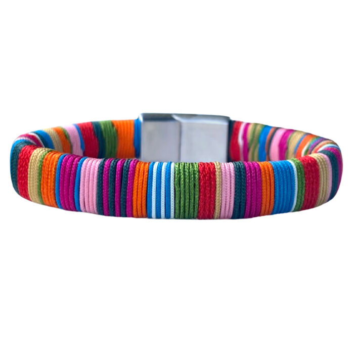 Damska bransoletka handmade z linek Acotango, MonEgo - obrazek 2