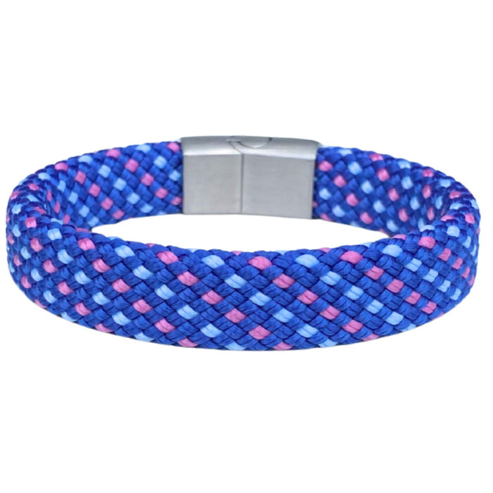 Płaska bransoletka z liny unisex Maledives - obrazek 2