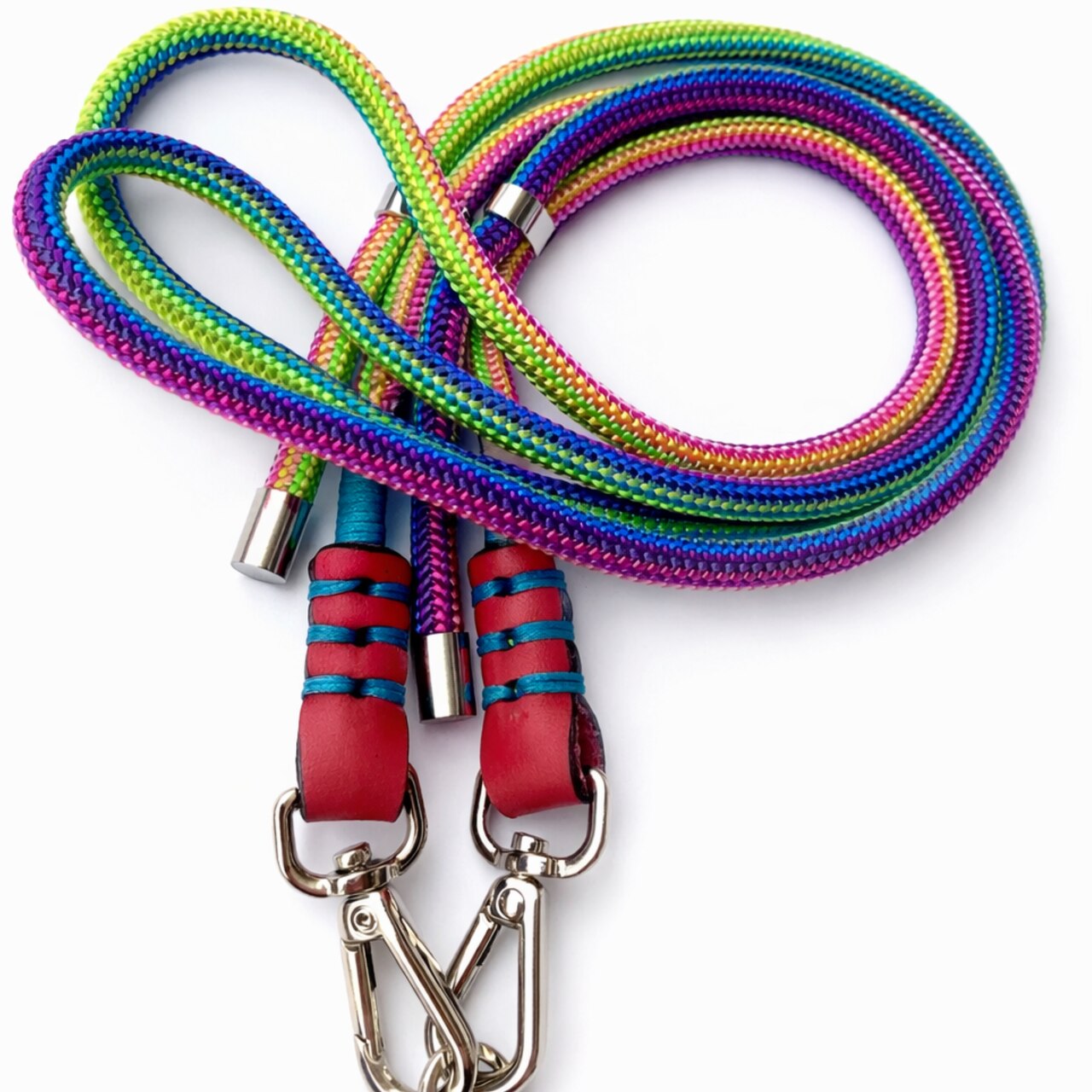 Multikolorowa smycz MonEgo, crossbody do telefonu