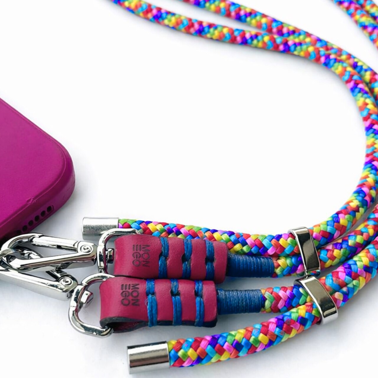 Smyczka MonEgo, crossbody do telefonu, handmade