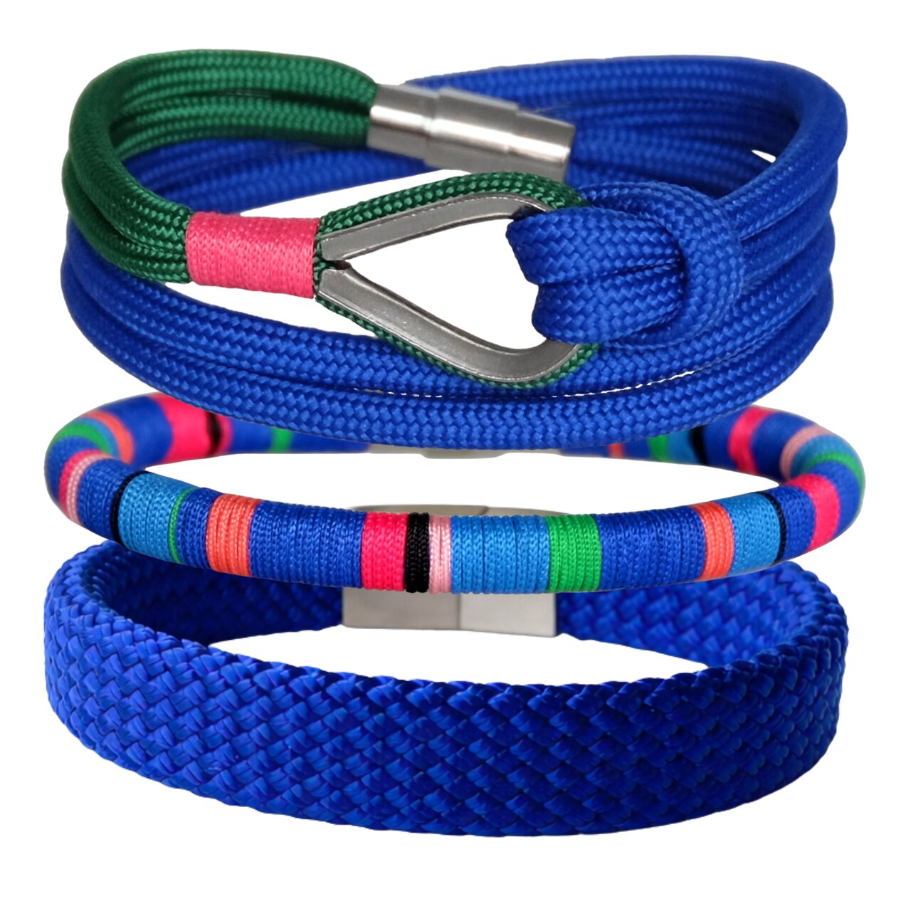 Kobaltowa bransoleta z liny, Salcantay - obrazek 4